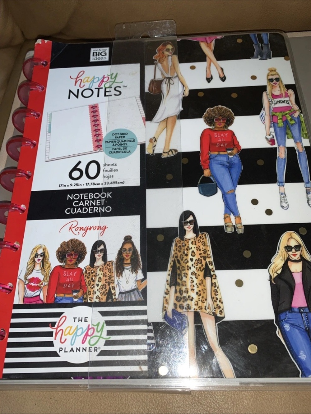 🇺🇸 Happy Planner Slay All Day Notebook Rongrong Girlfriends NEW